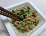 大根は葉付きで！菜っ葉なっとう作り方4写真