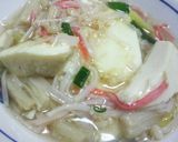 えのき＆カニカマあんかけ豆腐作り方7写真