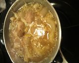 鷄とキャベツの味噌豆乳スープ作り方3写真