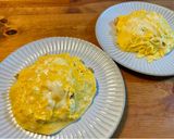 たまごのせ豚キムチチャーハン♪作り方6写真