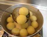 ♥地瓜湯圓♥もちもちサツマイモ団子作り方16写真
