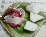豚肉と大根のゴマ味噌煮作り方1写真