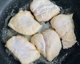 甘醤油のこってりチキン作り方1写真