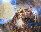 ふわふわ♪チョコチーズスフレケーキ♪作り方2写真