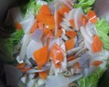 あまり野菜のあたたか豚汁♪作り方5写真