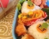 ＊キャラ弁＊　節分に梅干DEおにくん★作り方6写真
