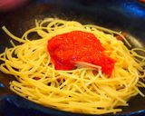 なすとベーコンのトマトスパゲッティ作り方6写真