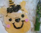 キャラ弁☆プーさん節分バージョン♪作り方4写真