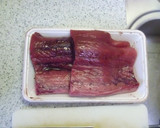 圧力鍋で簡単☆マグロのしぐれ煮作り方1写真