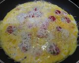 オープンチーズオムレツ作り方4写真