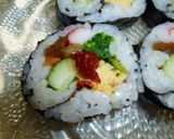 恵方巻き　and　キンパ作り方9写真