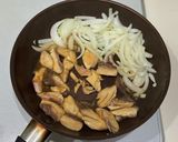 照りうま♪ぶりと玉ねぎのガリバタ炒め作り方3写真