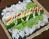 福豆入り!?アボサラダ巻&穴子五目恵方巻作り方9写真