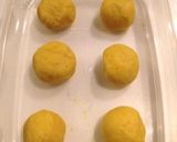 HB＊バター不使用♥かぼちゃメロンパン作り方4写真