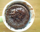 レンジで簡単!カップでココアケーキ作り方6写真