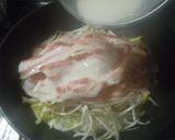 フライパン de 広島風お好み焼き作り方5写真