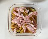 レンジで簡単！カフェ風ナスのトマトパスタ作り方4写真