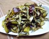 旨っ いりことさつま芋の甘絡め作り方5写真