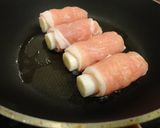 *塩麹で簡単!葱の豚肉巻き*作り方3写真