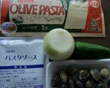 休日の朝、あっさりとあさりのパスタ！作り方1写真