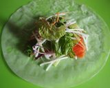 お刺身の生春巻き作り方3写真