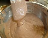 粘り勝ち♥チョコチーズケーキ作り方4写真