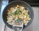 ❦ ごぼう＆ツナのマヨ炒飯 ❦作り方8写真