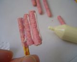 デコポッキー♡♥愛の旗♡♥作り方2写真