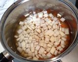 押し麦のほっこり生姜スープ作り方5写真