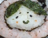 節分に☆簡単可愛い鬼&おたふく巻き寿司作り方6写真
