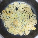 シャキシャキおいしい！のり塩れんこん作り方2写真