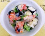 栄養士の卵考案☆彩り野菜のグラタン風作り方7写真