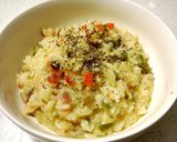 パスタキューブで、残野菜の絶品リゾット風作り方6写真