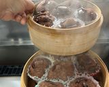 マックスバリュのチョコで作る米粉蒸しパン作り方4写真