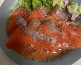 簡単手抜き！スモークサーモンのおつまみ作り方3写真