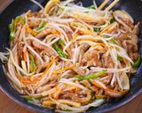 もやし野菜炒めのとろとろ酢豚😋作り方4写真