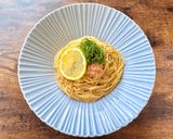95℃「出汁しょうゆ」冷製明太パスタ作り方55写真