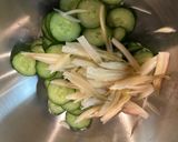 きゅうりみょうが大葉ひじきのサラダ…？酢の物…？作り方3写真