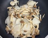 地味うま♡大根ときのこの海苔バター炒め作り方2写真