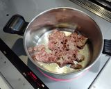 カボチャと枝豆のそぼろあん作り方2写真
