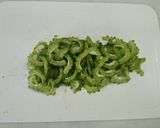 ゴーヤとトマトの酢の物作り方1写真