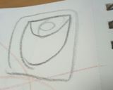 アイスクリーム俺の基本(絵)作り方1写真