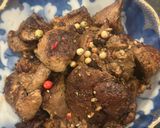鳥レバー　色とりどりペーパー大人のつまみ作り方5写真