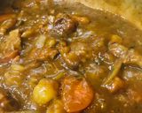 豚うで肉のヨーグルト＆出汁ポークカレー作り方3写真