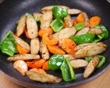 行列の☆とろとろ甘酢の甘辛鶏ごぼう定食🤩作り方4写真