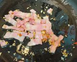 ルッコラとじゃこの和風パスタ作り方4写真