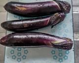 簡単！焼きナスの皮むき作り方1写真