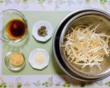 簡単夏の夕飯！ごうや料理もやし挽肉野菜炒め主菜作り方1写真