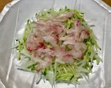 カリッと美味しい鯛の刺身の大根サラダ♪作り方3写真