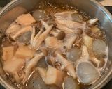 タケノコと豚ひき肉の煮物作り方5写真